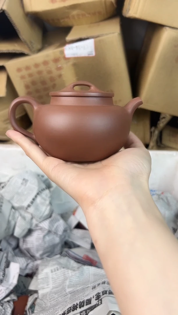 茶壶紫砂底槽清老料仿古
