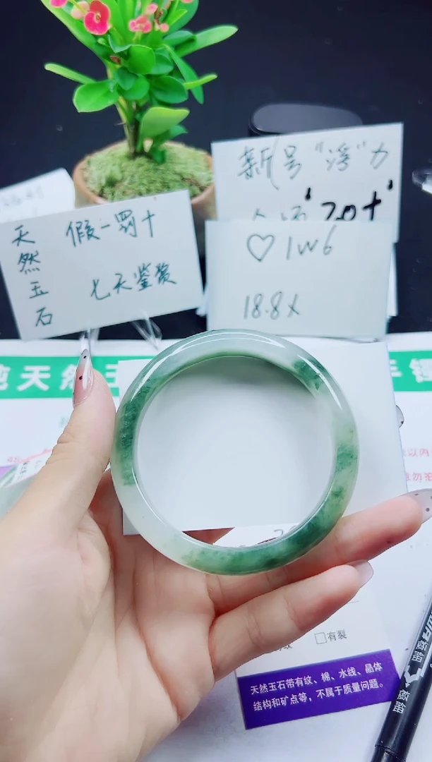 未镶嵌手镯石英质玉308-57/58