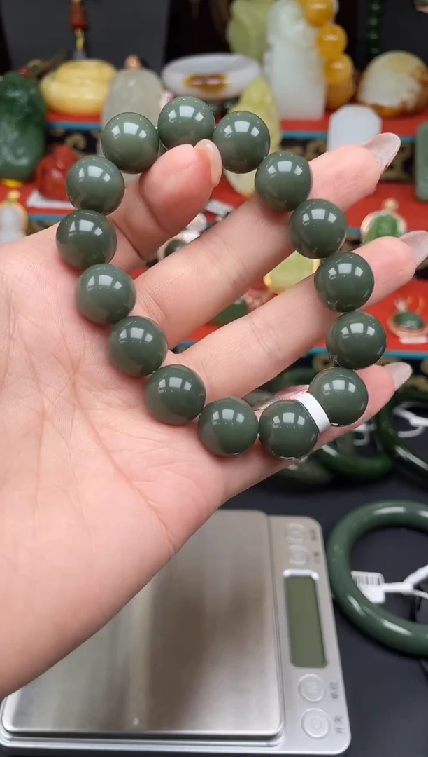 手串未镶嵌和田玉手串gc14