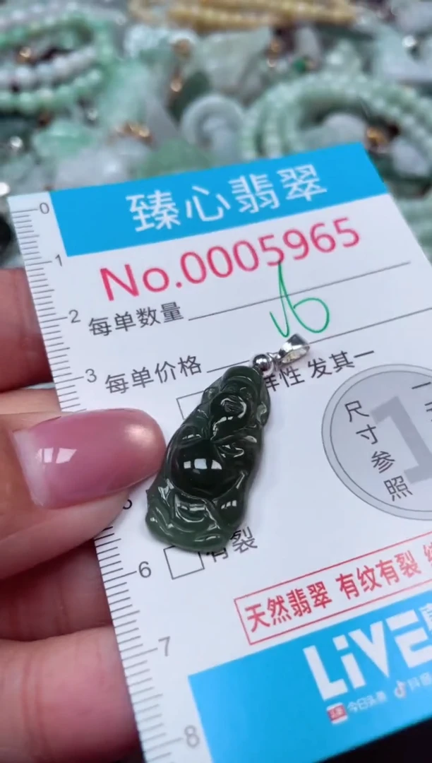 颈饰未镶嵌翡翠5965