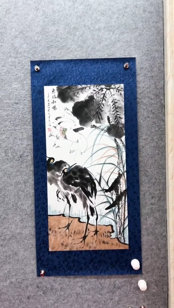 国画马凤山-2平尺-国画作品