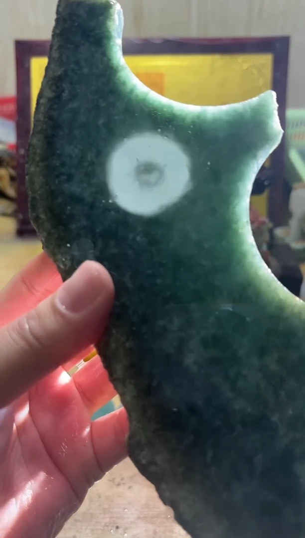 未镶嵌挂件翡翠A货常星6911