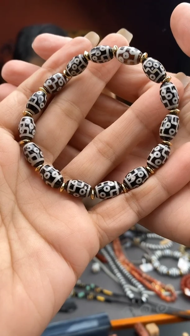 玛瑙/玉髓颈饰未镶嵌-1005-50 Y多样性发