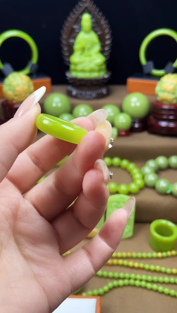 石材心****净卡20素戒