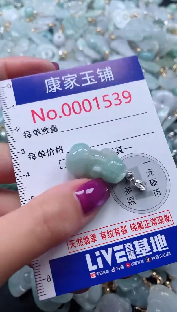 颈饰未镶嵌翡翠1539