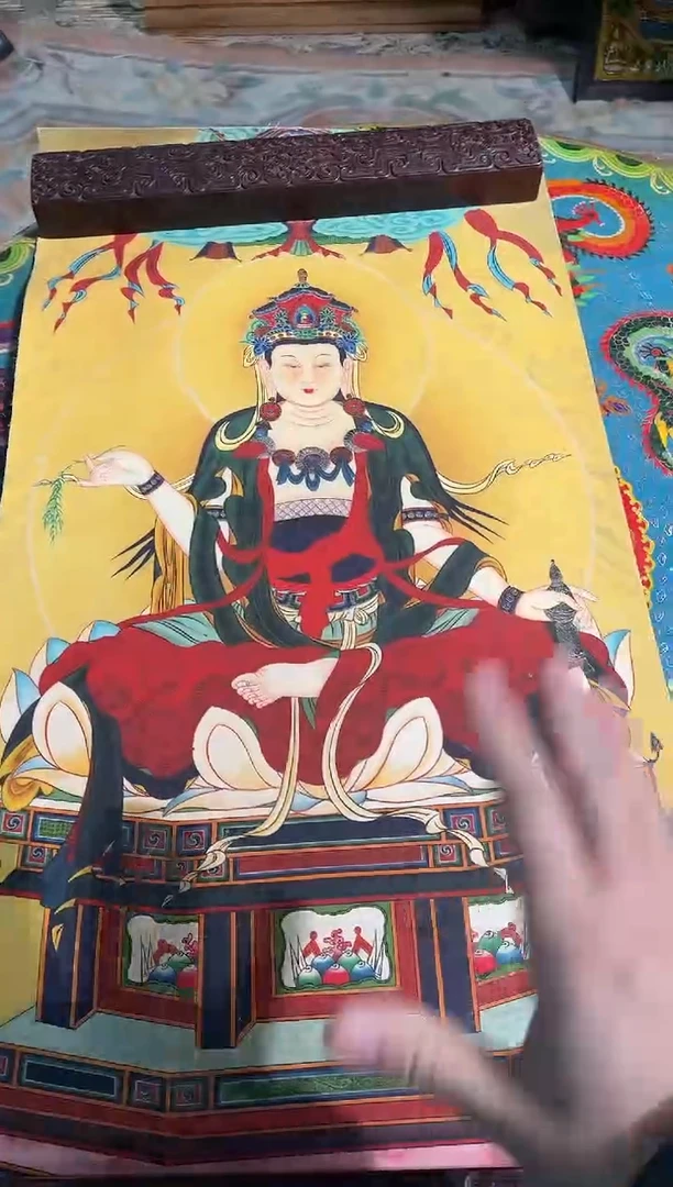 卷轴画天天的唐卡tk160