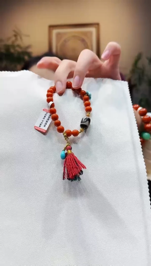 未镶嵌手链南红玛瑙手链