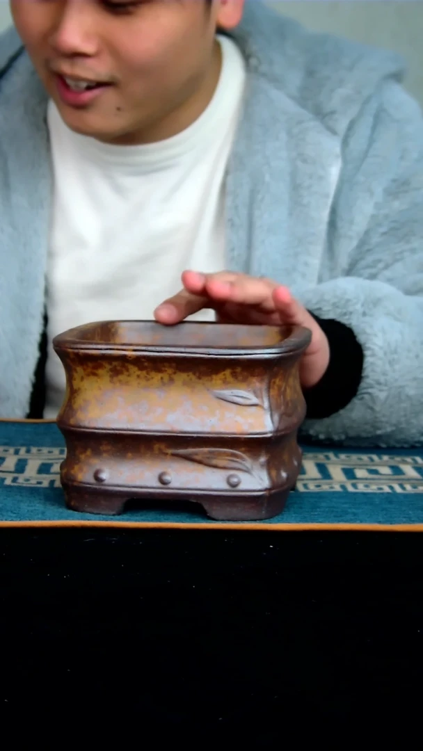 【闪购商品】紫砂花盆12*8内径紫砂花盆