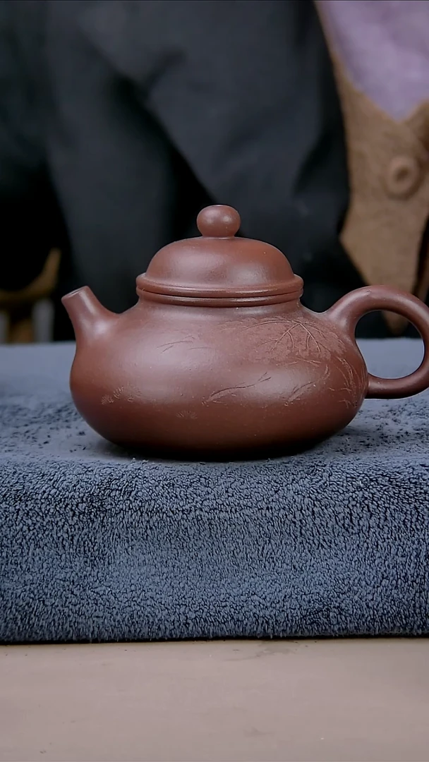 【闪购商品】紫砂茶壶200底槽清容天