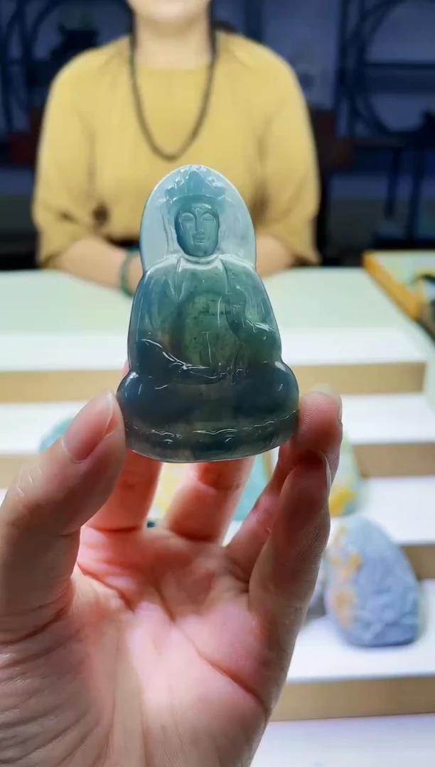 定制翡翠未镶嵌毛货07300022