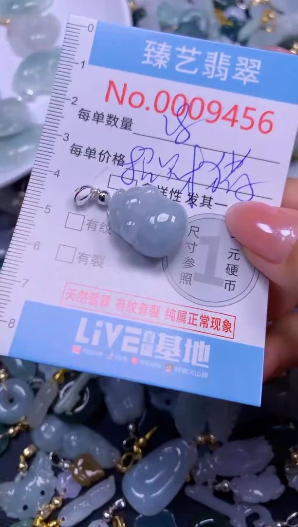 颈饰未镶嵌翡翠9456