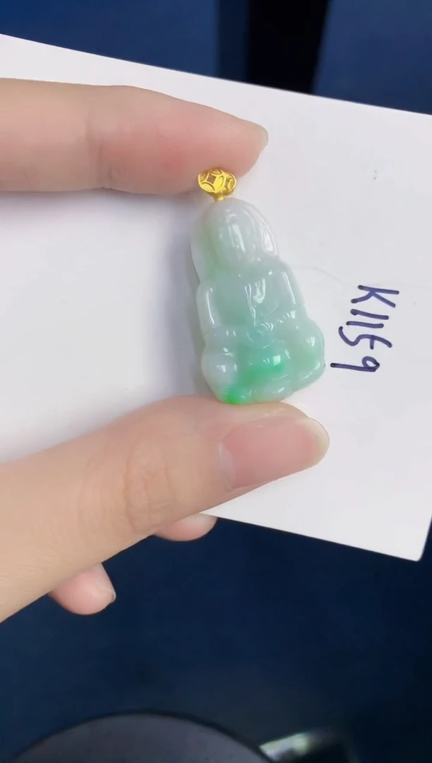 颈饰未镶嵌翡翠天然翡翠缅甸A货