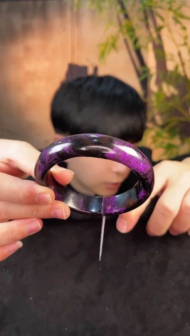 苏纪石（舒俱来）未镶嵌手镯南非老矿舒俱来