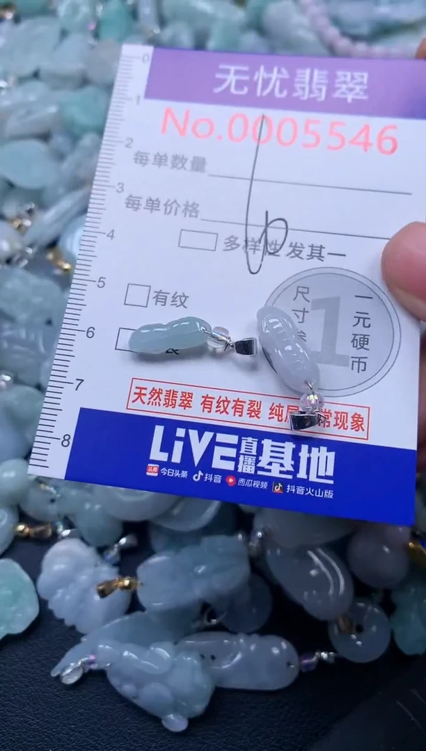 颈饰未镶嵌翡翠5546