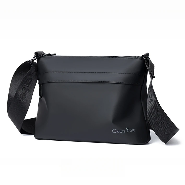 【专柜正品】跨境新款男包防水皮膜单肩斜挎包大容量旅行背包休闲包