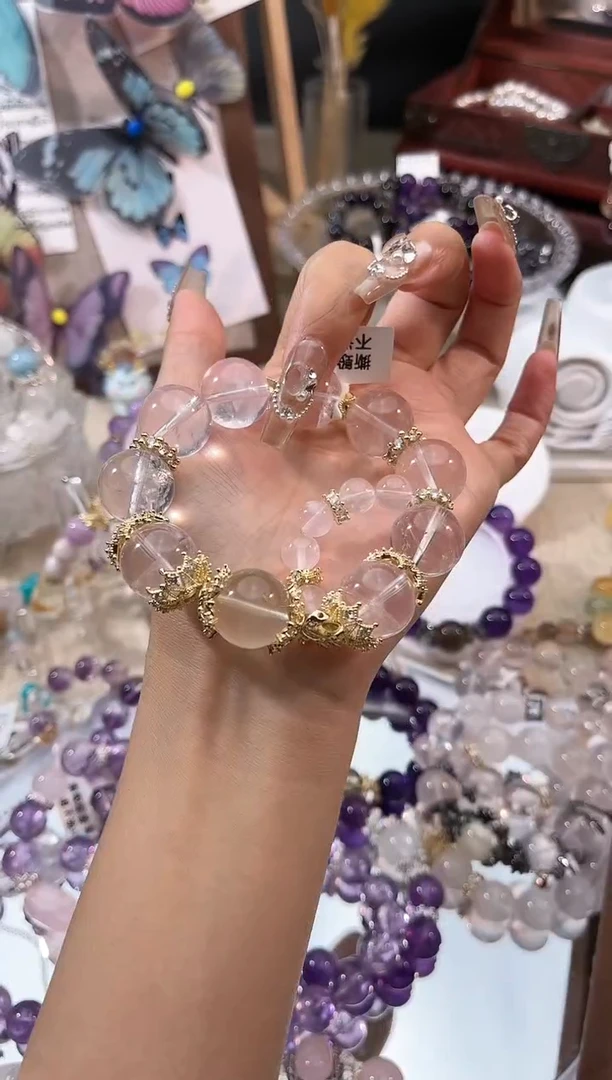 【闪购商品】水晶手链未镶嵌多样性发货颜色微差【要拍两单！！】