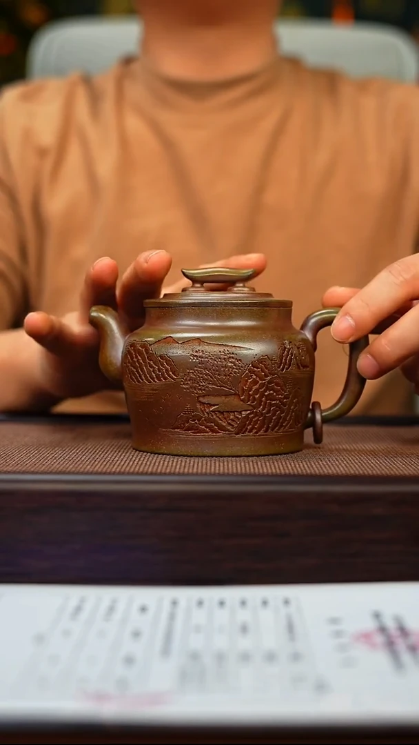 茶壶紫砂原矿紫砂手工茶壶