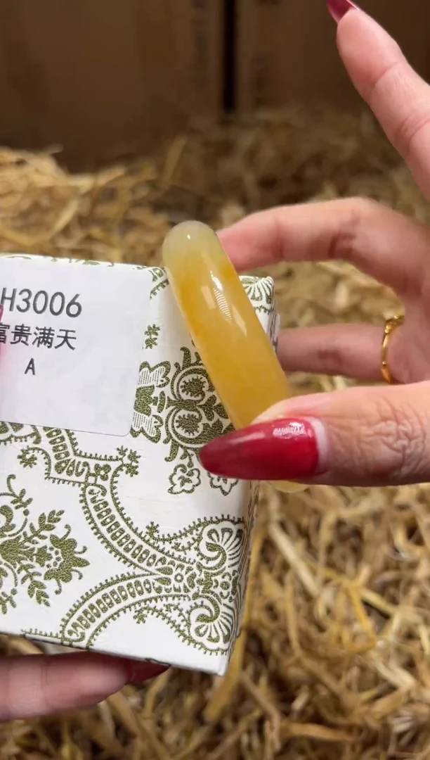 未镶嵌手镯石英质玉H3006