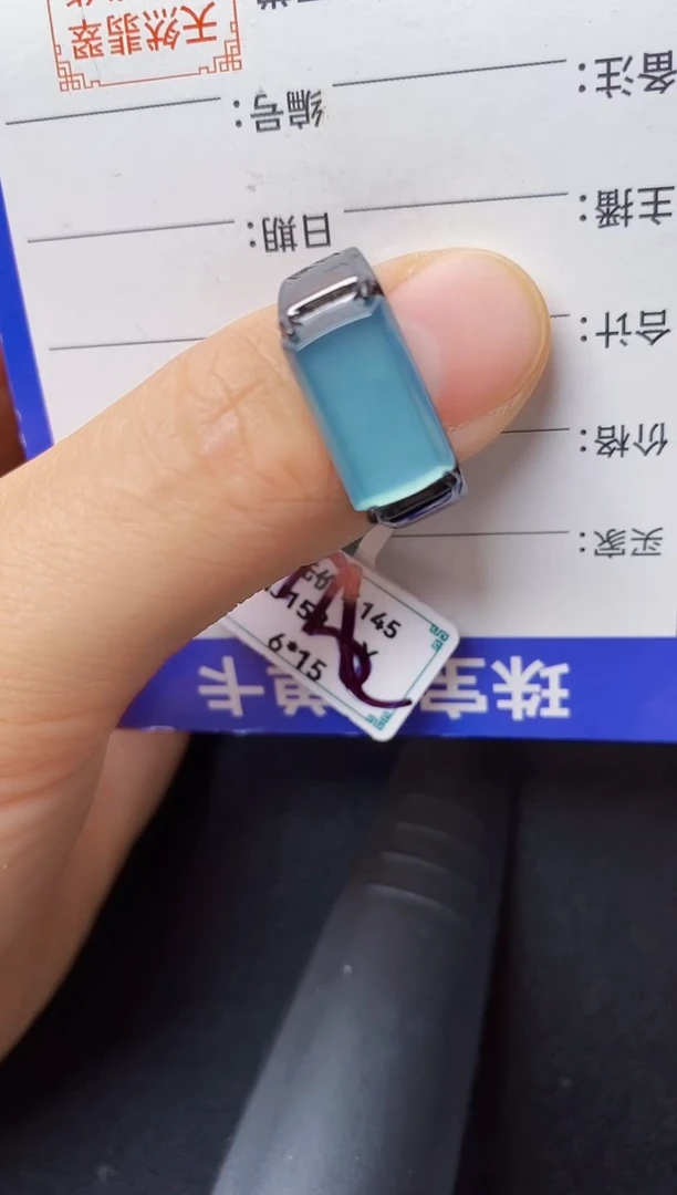 翡翠戒指银S925镶嵌222222