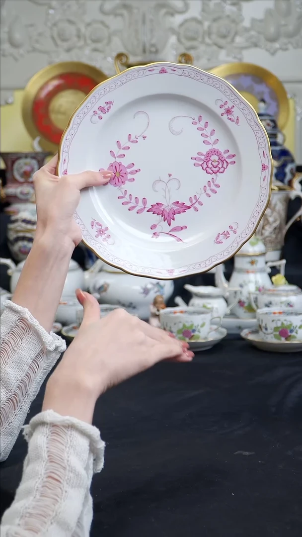 骨瓷婷婷中古器物如图所示67