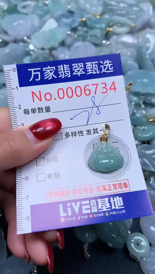 颈饰未镶嵌翡翠6734