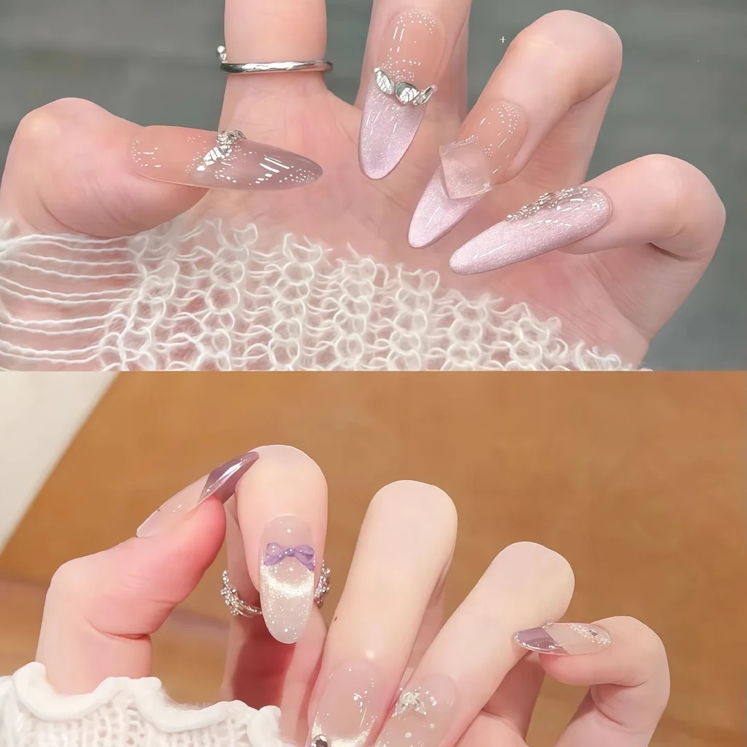 【柱柱美甲】七色葫芦娃 单色链接 爆闪粉