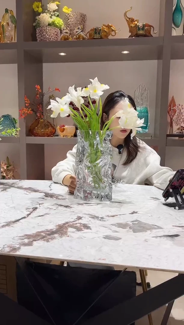 设计师款透明花瓶