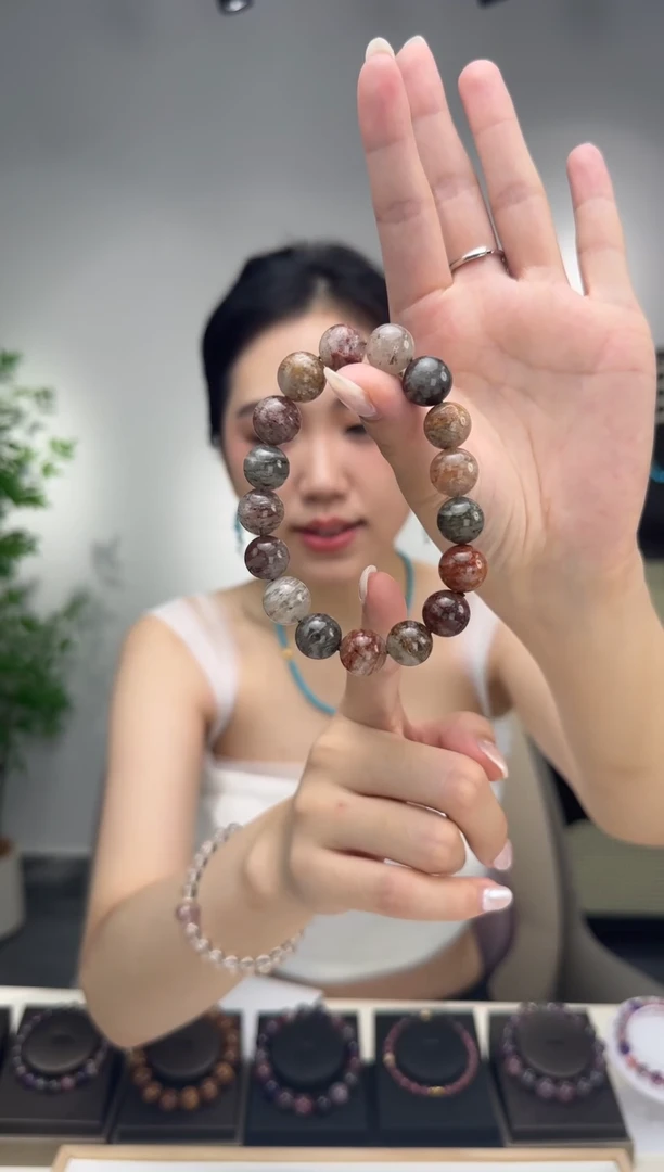 未镶嵌手串水晶——千层幽灵（多样性发其一）