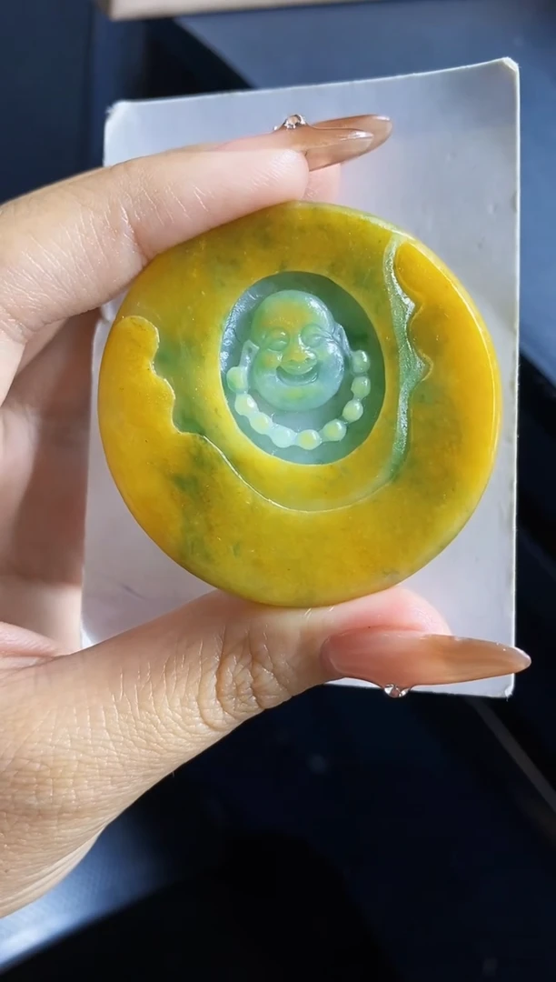 颈饰未镶嵌翡翠翡翠A货