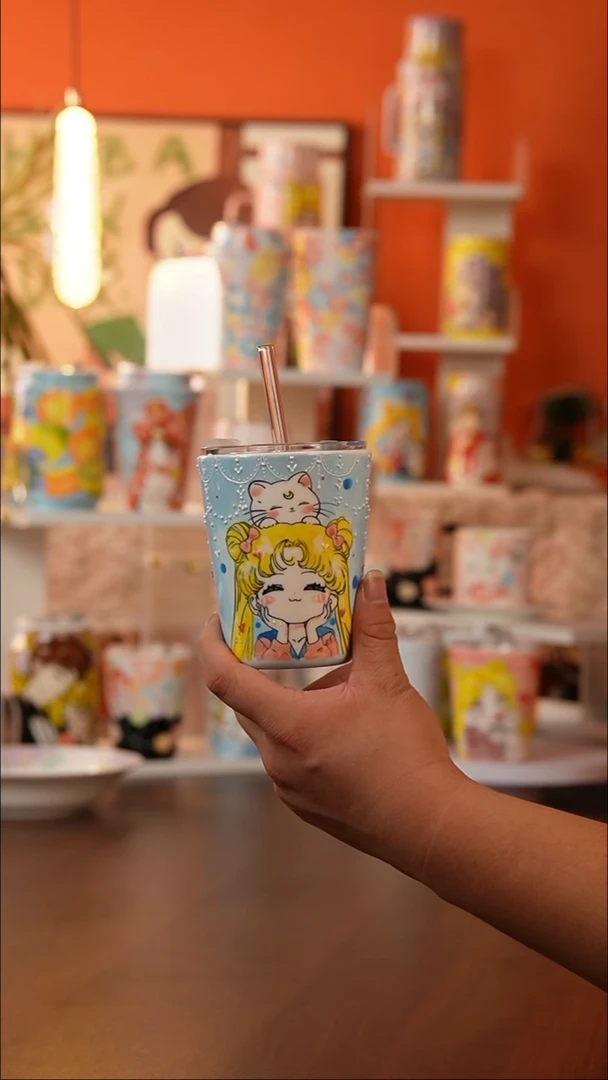 景德镇手工手绘文创陶瓷杯