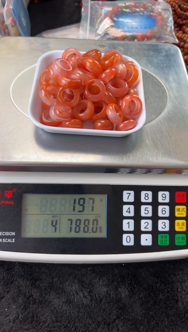 未镶嵌手串南红玛瑙玉**冈10+