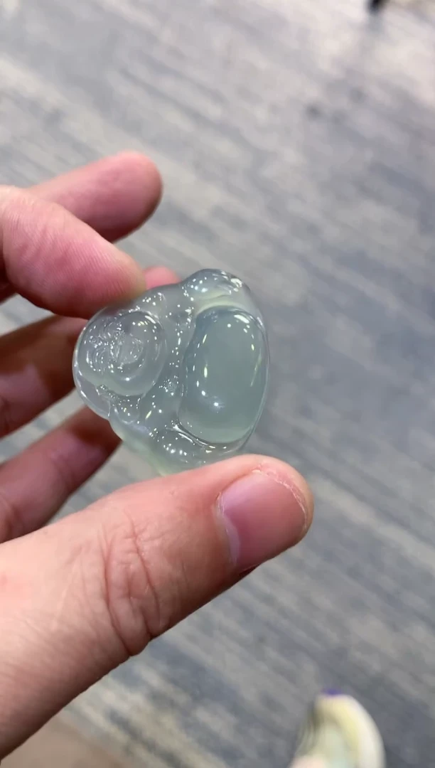 颈饰未镶嵌翡翠天然A货翡翠