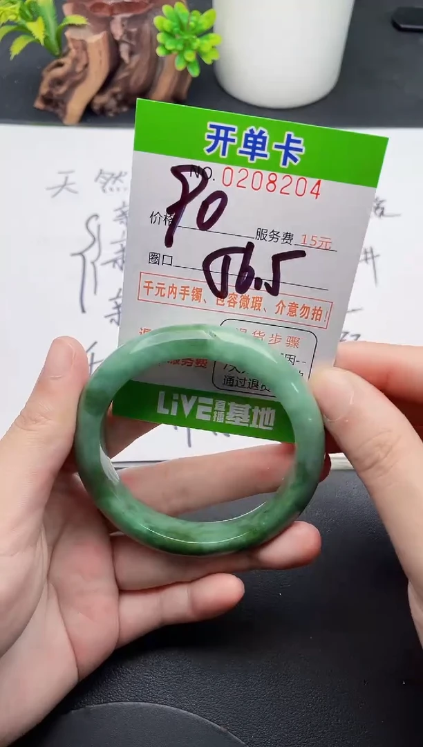 未镶嵌手镯翡翠04天然翡翠A货