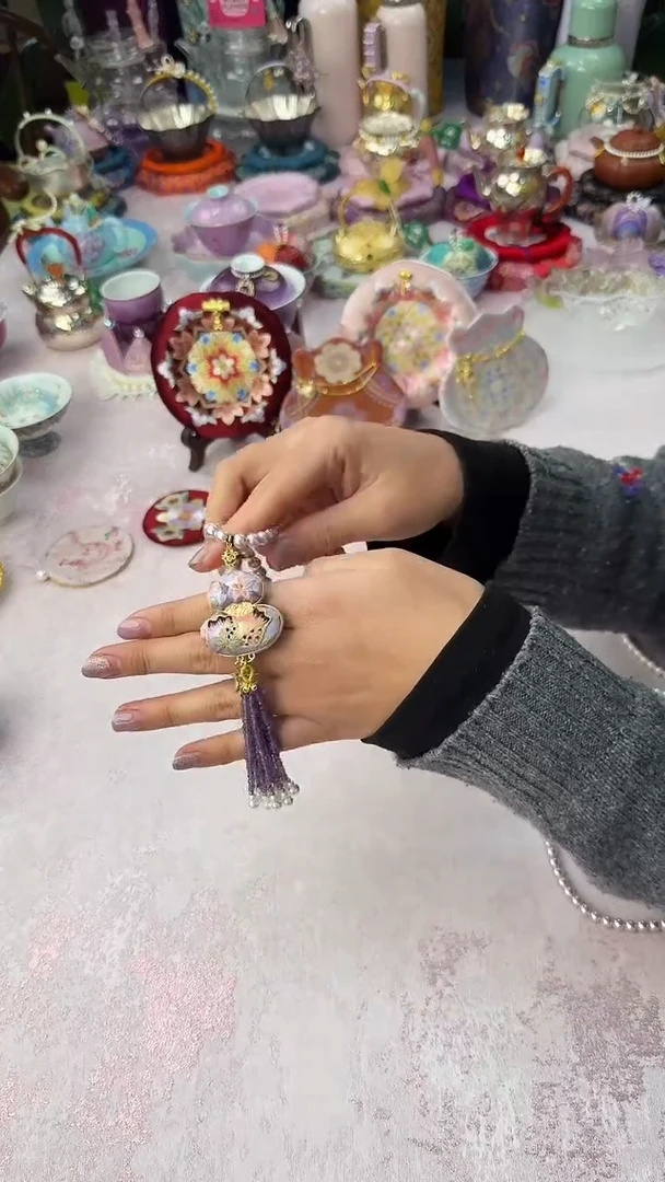 74紫色葫芦 链条