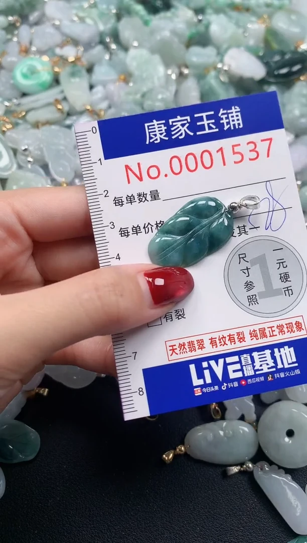 颈饰未镶嵌翡翠1537