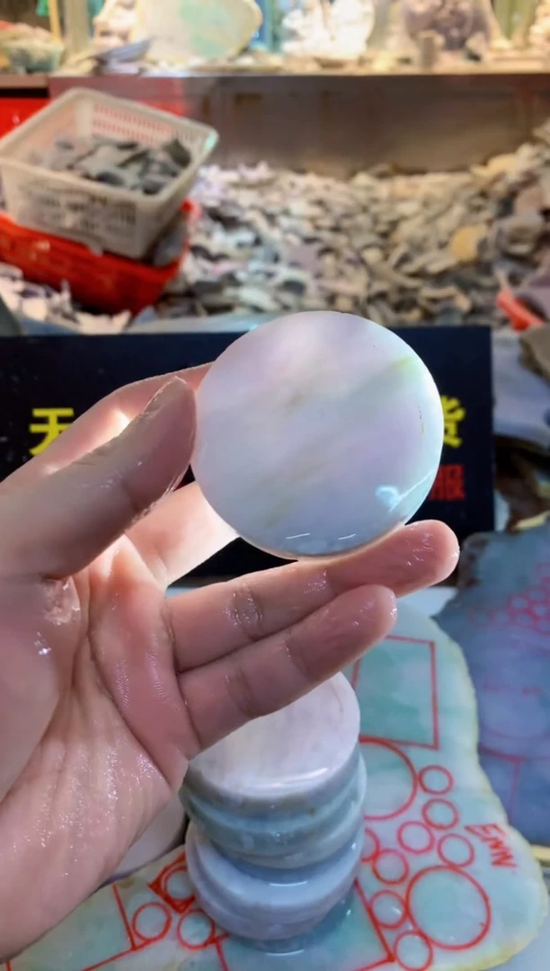 裸石翡翠0朗0翡翠珠宝788随机