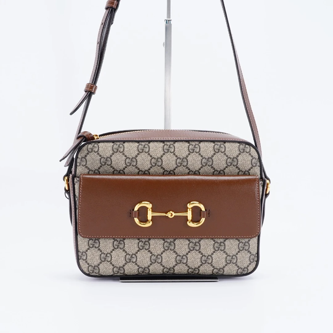 95新 GUCCI/古驰 1955相机包/BG22001782