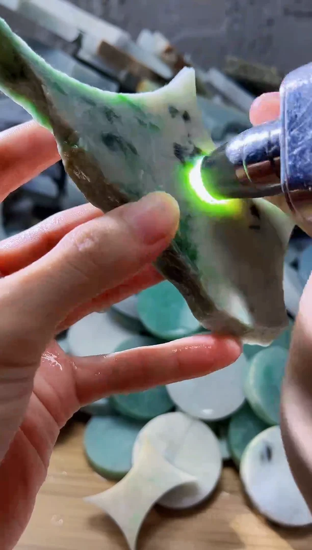 裸石翡翠翡翠a货正品玉石南陈488