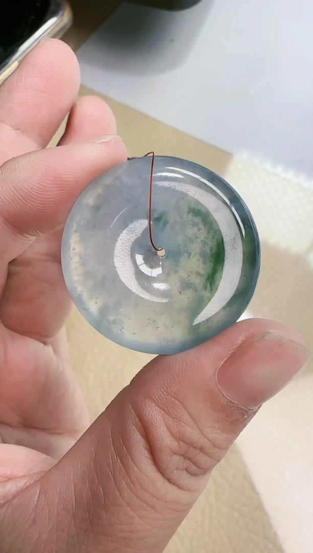 翡翠未镶嵌颈饰天然缅甸翡翠a货