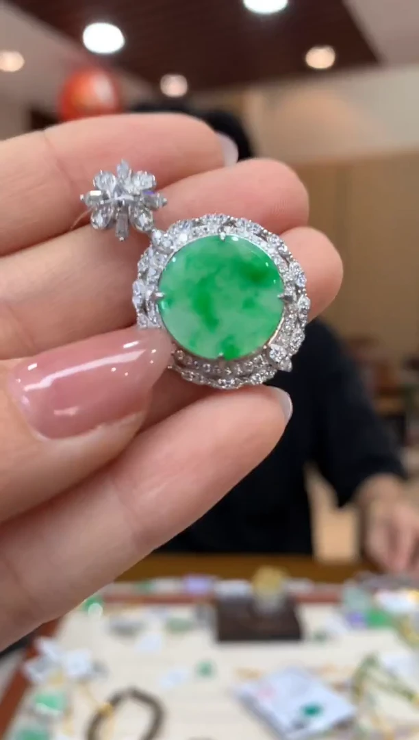 吊坠(不含链)未镶嵌翡翠无事牌