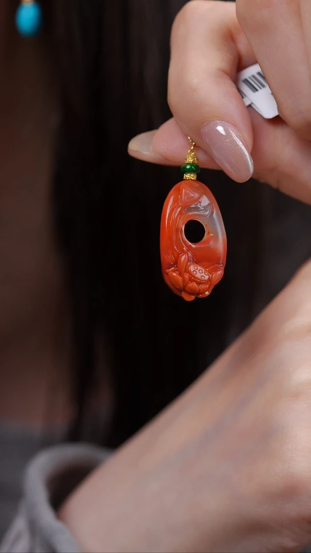 颈饰未镶嵌南红玛瑙15