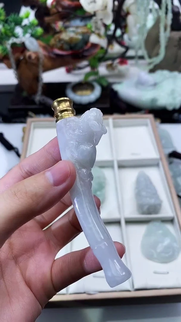 颈饰未镶嵌翡翠天然缅甸A货翡翠