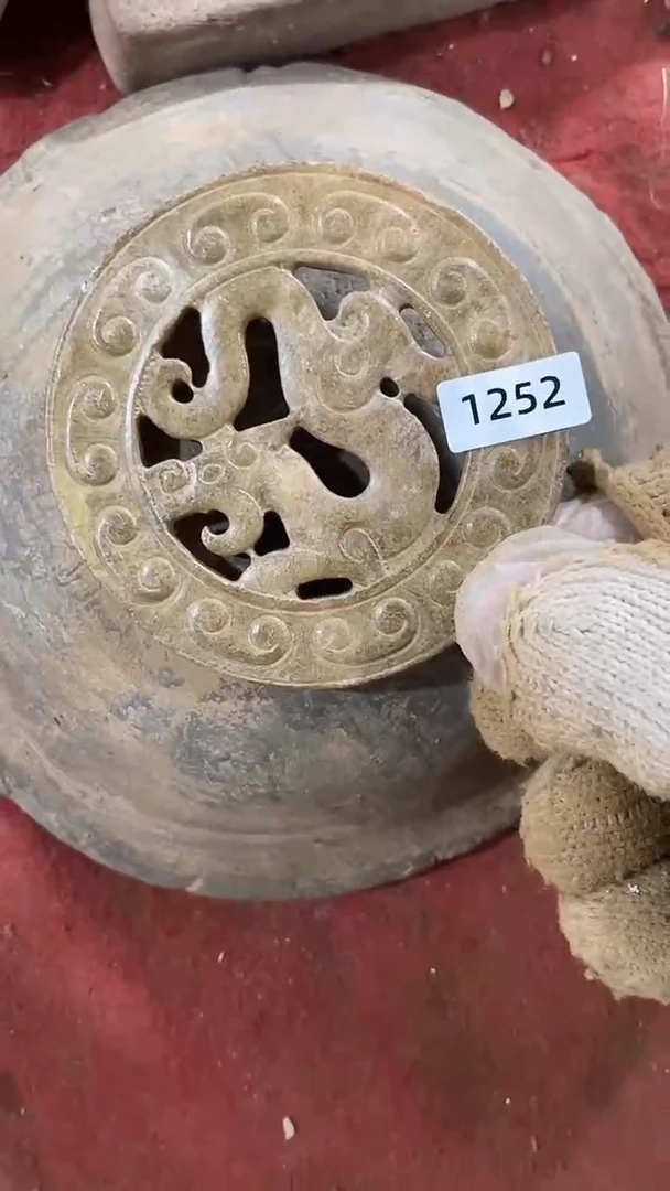 瓷片手工，手绘，瓷器1252