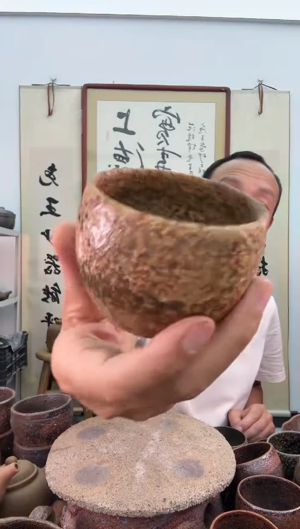 ?***赢不太圆200毫升红闻香杯非遗技艺