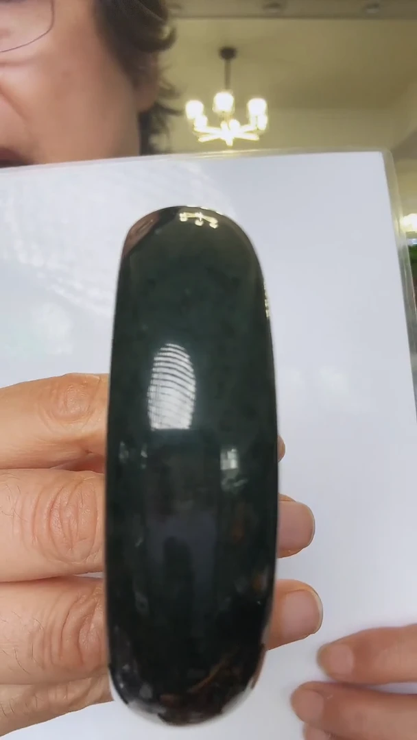 未镶嵌手镯和田玉竹*子60