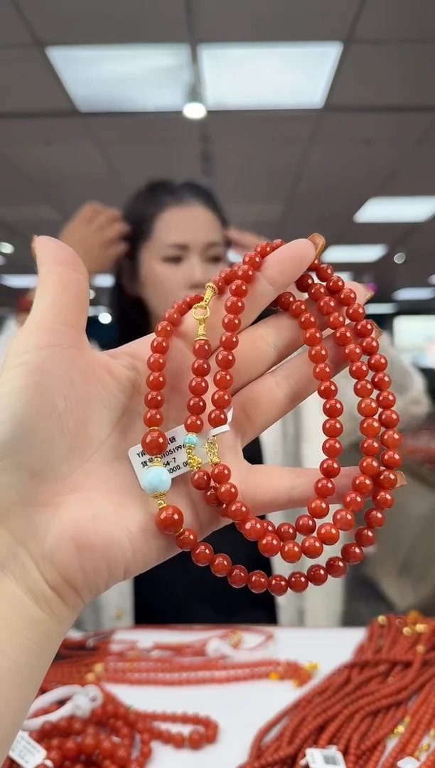 未镶嵌珠串南红玛瑙多样性发一/25090020999