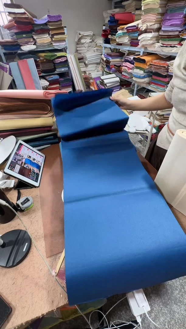 34*138瓷青色纯皮光板25张