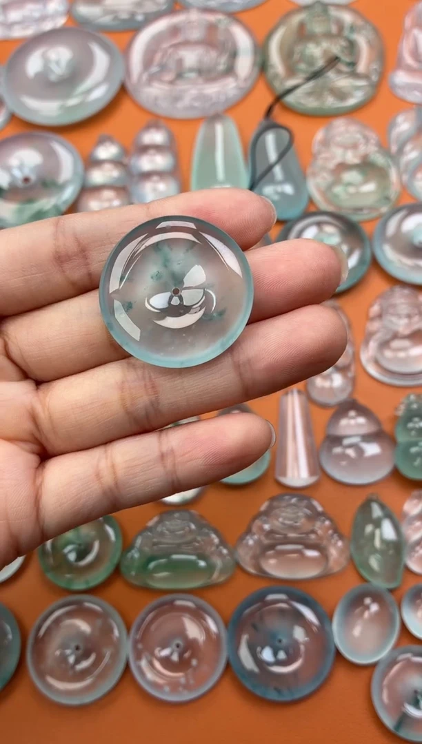 吊坠(不含链)未镶嵌翡翠60 平安扣 29.6 5.7