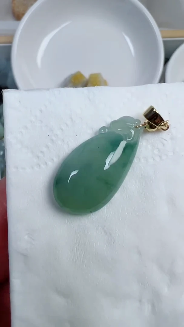 散珠翡翠137号链接，A货翡翠
