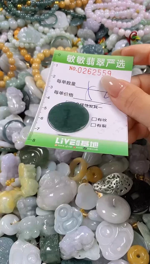 翡翠未镶嵌颈饰闪购0262559多样性发其一